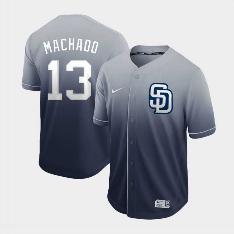 Padres 13 Manny Machado Gray Drift Fashion Jersey Dzhi,We sell and wholesale Padres 13 Manny Machado Gray Drift Fashion Jersey Dzhi on line form chian!